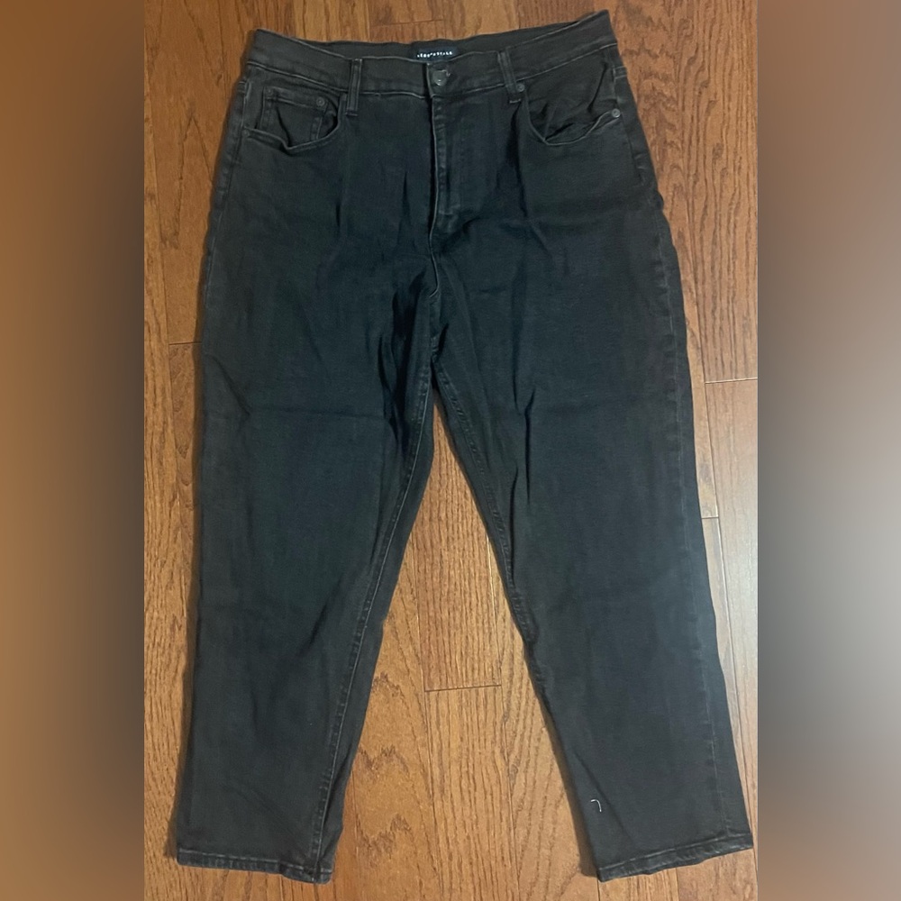 Aeropostale hirise curvy mom jeans